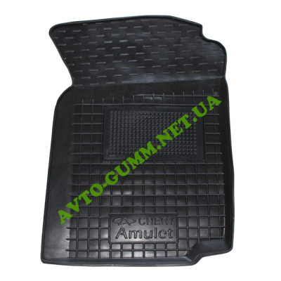 Коврики в салон, водительский + пассажир для Chery Amulet ( 2004 - 2012 ) полиуретан (AVTO-Gumm)