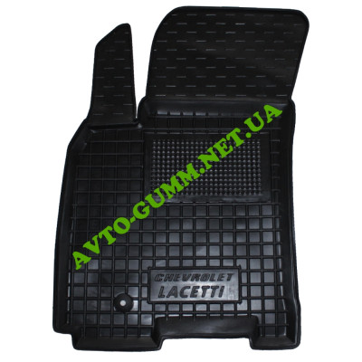 Коврики в салон, водительский + пассажир для Lacetti ( 2003 - 2012 ) полиуретан (AVTO-Gumm)
