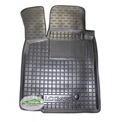 Коврик в салон водительский для Dacia Logan MCV ( 2006 - 2012 ) универсал, резиновый (AVTO-Gumm) Коврик в салон водительский для Dacia Logan MCV ( 2006 - 2012 ) универсал, резиновый (AVTO-Gumm)