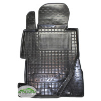 Коврик в салон водительский для Honda Civic ( 2006 - 2012 ) 4D ( седан ) резиновый (AVTO-Gumm)