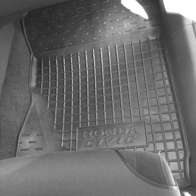Коврики в салон для Honda Civic ( 2006 - 2012 ) 4D ( седан ) полиуретан (AVTO-Gumm)