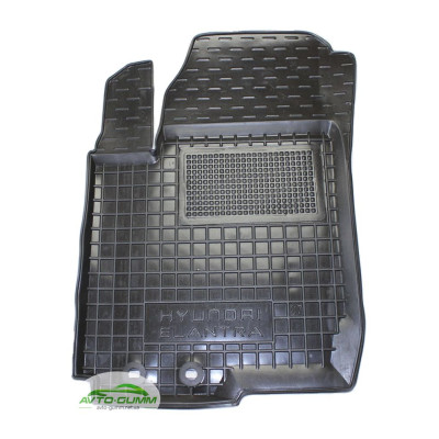Коврики в салон, водительский + пассажир для Hyundai Elantra ( 2006 - 2010 ) полиуретан (AVTO-Gumm)
