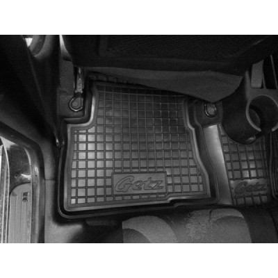 Килимки в салон для Hyundai Getz ( 2002 - 2011 ) поліуретановий (AVTO-Gumm)