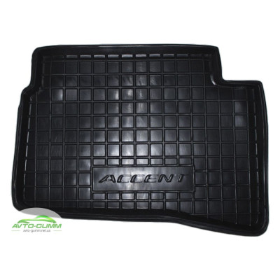 Килимки в салон для Hyundai Accent (2006-2010) поліуретановий (AVTO-Gumm)