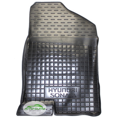 Коврики в салон для Hyundai Sonata VIl ( 2010 - 2015 ) полиуретан (AVTO-Gumm)