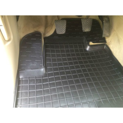 Коврики в салон для Hyundai Santa-Fe ( 2006 - 2010 ) (5мест) полиуретан (AVTO-Gumm)