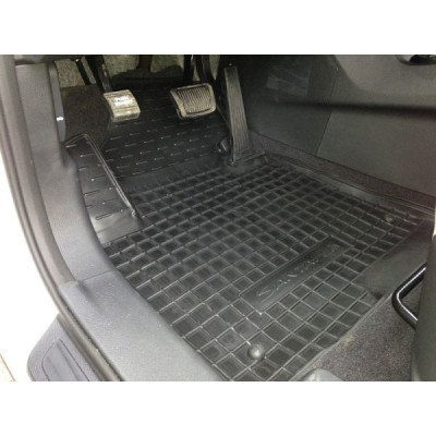 Килимки в салон для Hyundai Santa-Fe ( 2013 - 2017 ) (5мест) поліуретановий (AVTO-Gumm)