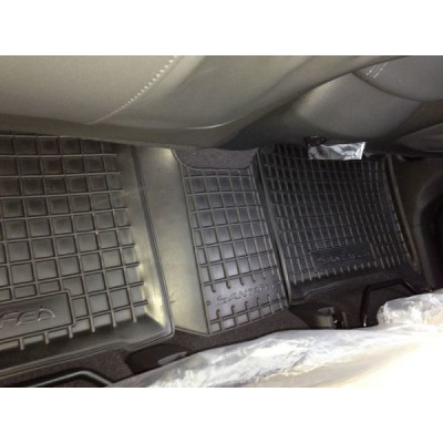 Килимки в салон для Hyundai Santa-Fe ( 2013 - 2017 ) (5мест) поліуретановий (AVTO-Gumm)