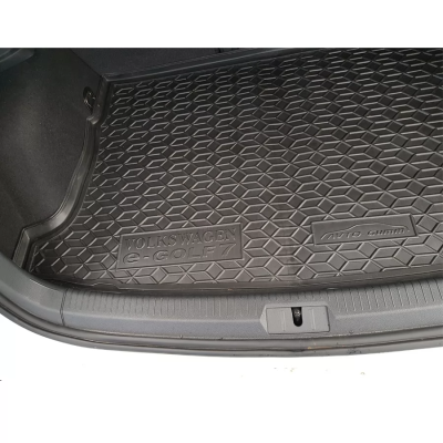 Коврик в багажник для Volkswagen Polo ( 2017 -  ) ( хетчбэк ) полиуретан ( AVTO-Gumm )