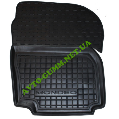 Коврики в салон, водительский + пассажир для Ford Mondeo lV ( 2007 - 2014 ) полиуретан (AVTO-Gumm)