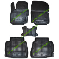 Коврики в салон для Ford Mondeo lV ( 2007 - 2014 ) полиуретан (AVTO-Gumm)