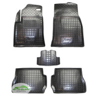 Коврики в салон для Ford Fiesta ( 2002 - 2009 ) полиуретан (AVTO-Gumm)