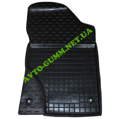 Коврики в салон, водительский + пассажир для Geely MK ( 2006 - 2014 ) полиуретан (AVTO-Gumm)