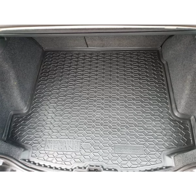 Килимок у багажник для авто Renault Megane II (2003>) (універсал), поліуретановий (AVTO-Gumm)