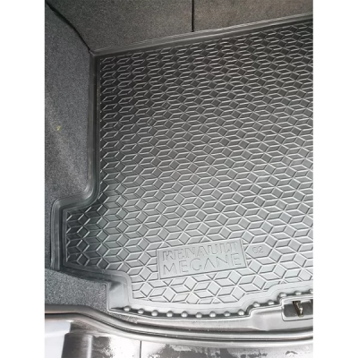 Килимок у багажник для авто Renault Megane II (2003>) (універсал), поліуретановий (AVTO-Gumm)