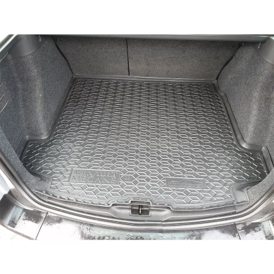 Килимок у багажник для авто Renault Megane II (2003>) (універсал), поліуретановий (AVTO-Gumm)