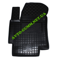 Коврик в салон водительский для KIA Rio ( 2005 - 2011 ), резиновый (AVTO-Gumm)