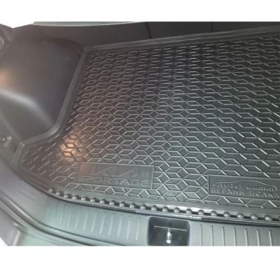 Килимок у багажник для авто KIA Sportage V (2021>) (нижня полиця), поліуретан (AVTO-Gumm) Килимок у багажник для авто KIA Sportage V (2021>) (нижня полиця), поліуретан (AVTO-Gumm)