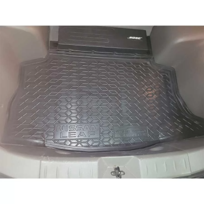 Килимок у багажник для авто Nissan Leaf (2010>) з сабвуфером, поліуретановий (AVTO-Gumm) Килимок у багажник для авто Nissan Leaf (2010>) з сабвуфером, поліуретановий (AVTO-Gumm)