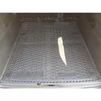 Килимок у багажник для авто Peugeot Partner / Rifter (2019>), вантажний/пасажирський, довга база, поліуретановий (AVTO-Gumm)