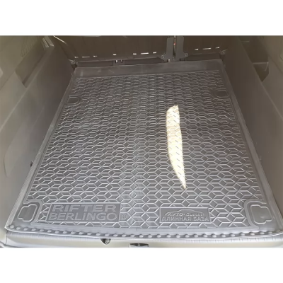 Килимок у багажник для авто Peugeot Partner / Rifter (2019>), вантажний/пасажирський, довга база, поліуретановий (AVTO-Gumm) Килимок у багажник для авто Peugeot Partner / Rifter (2019>), вантажний/пасажирський, довга база, поліуретановий (AVTO-Gumm)