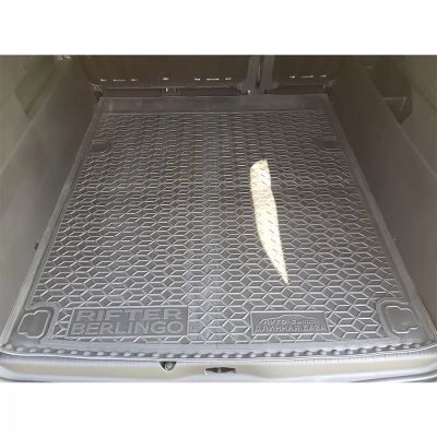 Килимок у багажник для авто Peugeot Partner / Rifter (2019>), вантажний/пасажирський, довга база, поліуретановий (AVTO-Gumm) Килимок у багажник для авто Peugeot Partner / Rifter (2019>), вантажний/пасажирський, довга база, поліуретановий (AVTO-Gumm)