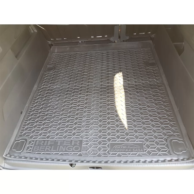 Килимок у багажник для авто Peugeot Partner / Rifter (2019>), вантажний/пасажирський, довга база, поліуретановий (AVTO-Gumm) Килимок у багажник для авто Peugeot Partner / Rifter (2019>), вантажний/пасажирський, довга база, поліуретановий (AVTO-Gumm)