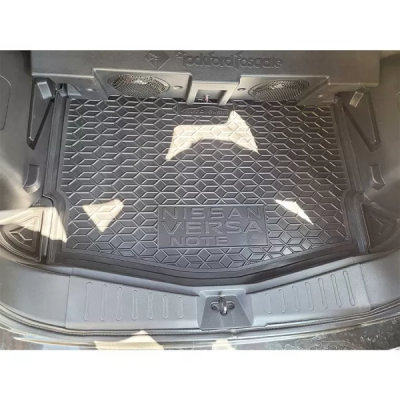 Килимок у багажник для авто Nissan Versa (2013–2019), поліуретановий (AVTO-Gumm)