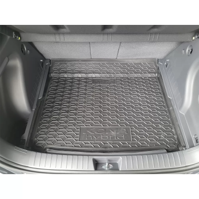 Килим багажника для авто Hyundai Kona 2023> hybrid / electric нижняя полка поліуретан ( AVTO-Gumm ) Килим багажника для авто Hyundai Kona 2023> hybrid / electric нижняя полка поліуретан ( AVTO-Gumm )