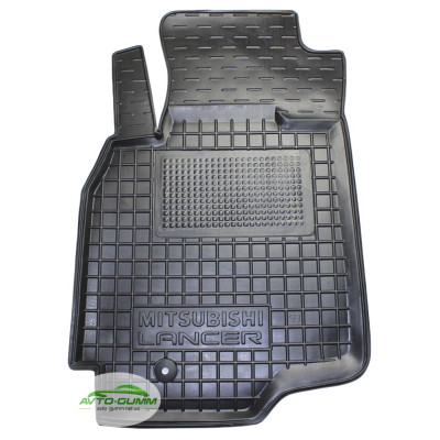 Коврики в салон, водительский + пассажир для Mitsubishi Lancer ( 2004 - 2009 ) полиуретан (AVTO-Gumm)