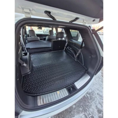 Килим багажника для авто Hyundai Palisade II 8місць 2025&gt 8/5 місць▬ поліуретан ( AVTO-Gumm )