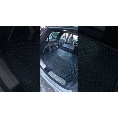 Килим багажника для авто Hyundai Palisade II 8місць 2025&gt 8/5 місць▬ поліуретан ( AVTO-Gumm )