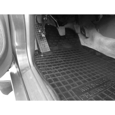 Коврики в салон для Mitsubishi Pajero Sport ( 1998 - 2008 ) полиуретан (AVTO-Gumm)