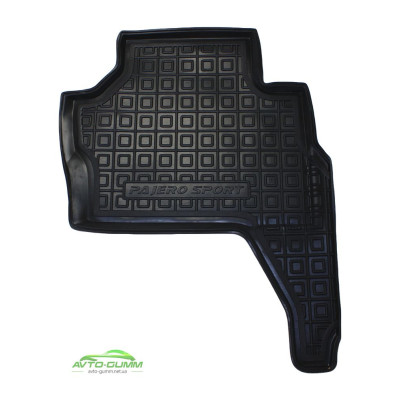 Килимки в салон для Mitsubishi Pajero Sport ( 2008 - 2016 ) поліуретан (AVTO-Gumm)