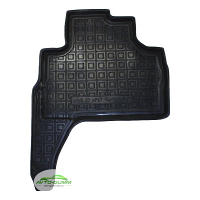 Килимки в салон для Mitsubishi Pajero Sport ( 2008 - 2016 ) поліуретан (AVTO-Gumm)