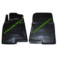 Коврики в салон, водительский + пассажир для Mitsubishi Pajero Wagon lV ( 2007 - ) полиуретан (AVTO-Gumm)