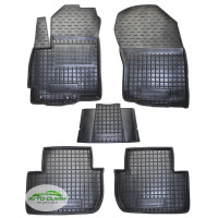 Килимки в салон для Mitsubishi Outlander XL ( 2007 - 2012 ), поліуретан (AVTO-Gumm)