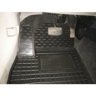Коврик в салон водительский для Mitsubishi Outlander XL ( 2007 - 2012 ),  полиуретановый (AVTO-Gumm)
