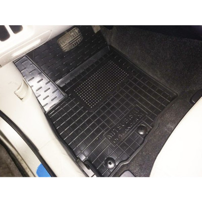 Коврик в салон водительский для Mitsubishi Outlander XL ( 2007 - 2012 ),  полиуретановый (AVTO-Gumm)