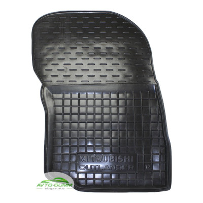 Коврики в салон для Mitsubishi Pajero Wagon lV ( 2007 - ) полиуретан (AVTO-Gumm)