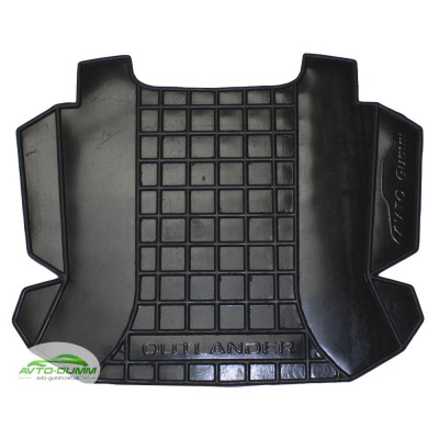 Коврики в салон для Mitsubishi Pajero Wagon lV ( 2007 - ) полиуретан (AVTO-Gumm)