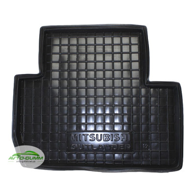 Коврики в салон для Mitsubishi Pajero Wagon lV ( 2007 - ) полиуретан (AVTO-Gumm)