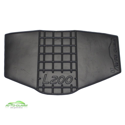 Коврики в салон для Mitsubishi L 200 ( 2005 - 2013 ) полиуретан (AVTO-Gumm)