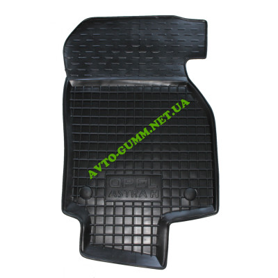 Коврики в салон, водительский + пассажир для Opel Astra H ( 2004 - 2015 ) полиуретан (AVTO-Gumm)