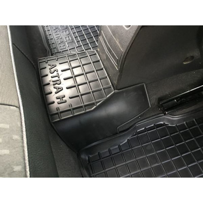 Коврики в салон для Opel Astra H ( 2004 - 2015 ) полиуретан (AVTO-Gumm)