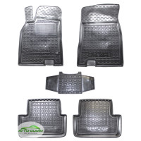 Коврики в салон для Renault Megane lll хетчбэк ( 2010 - ) полиуретан (AVTO-Gumm)