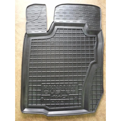 Килимок в салон, водія для Renault Duster 2WD ( 2010 - 2014 ) (росс. сборка) поліуретан ( Avto-Gumm )