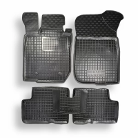 Килимки в салон, водійський + пасажирський для Renault Duster 2WD ( 2010 - 2014 ) (росс. сборка) поліуретан (AVTO-Gumm)
