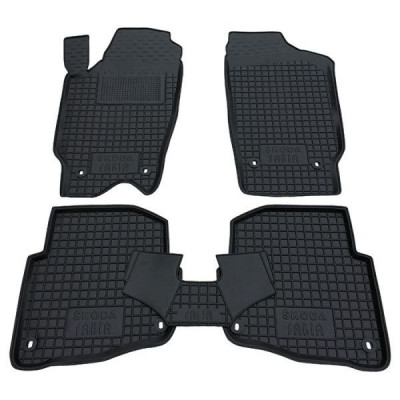 Коврики в салон для Skoda Fabia I ( 1999 - 2007 ) полиуретан (AVTO-Gumm)