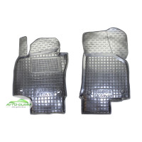 Коврики в салон, водительский + пассажир для Skoda Octavia A5 ( 2005 - 2013 ) полиуретан (AVTO-Gumm)